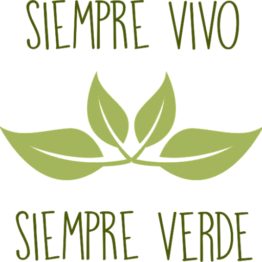 logo siempre vivo y verde